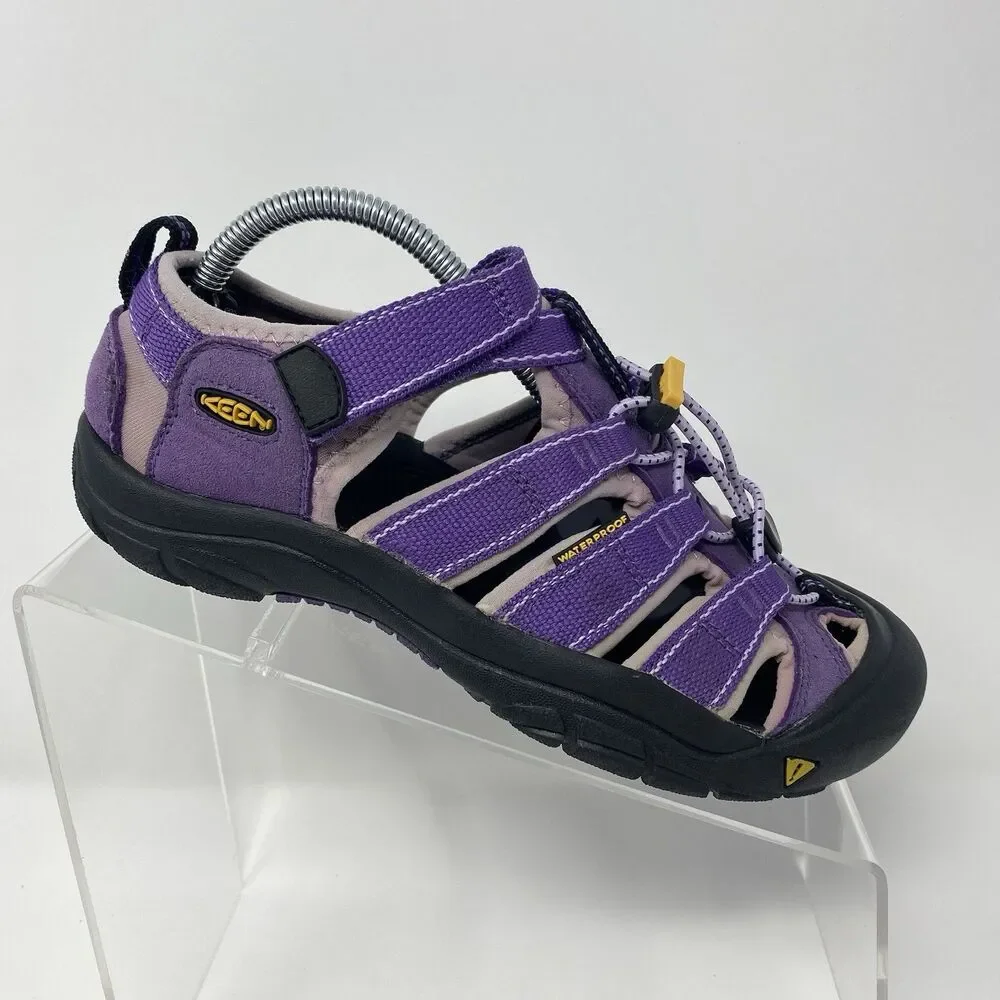 Keen Youth 5 Heli Newport H2 Sandals Purple Hiking Outdoor Water Sports Shoes